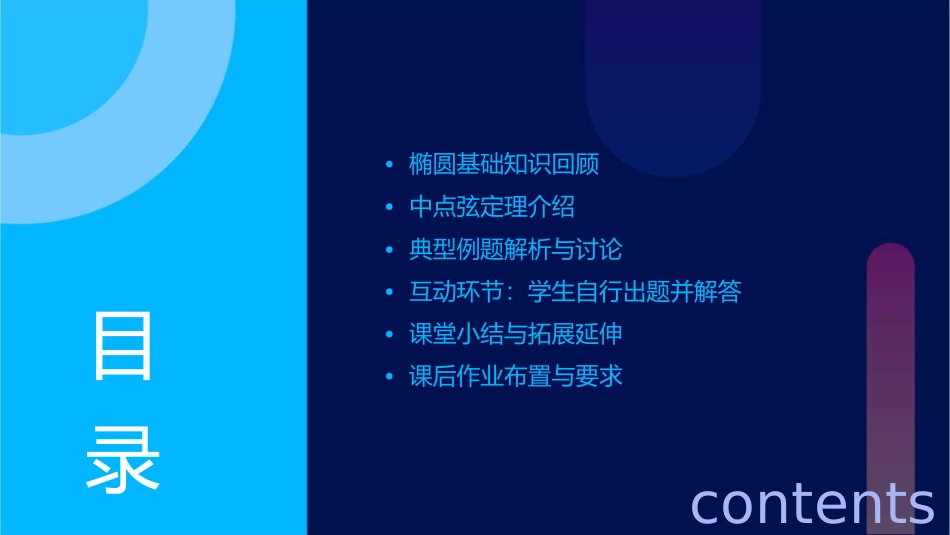 椭圆的中点弦课件_第2页