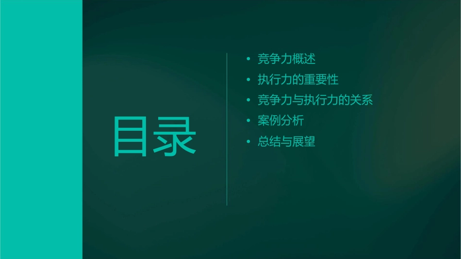 竞争力与执行力课件_第2页