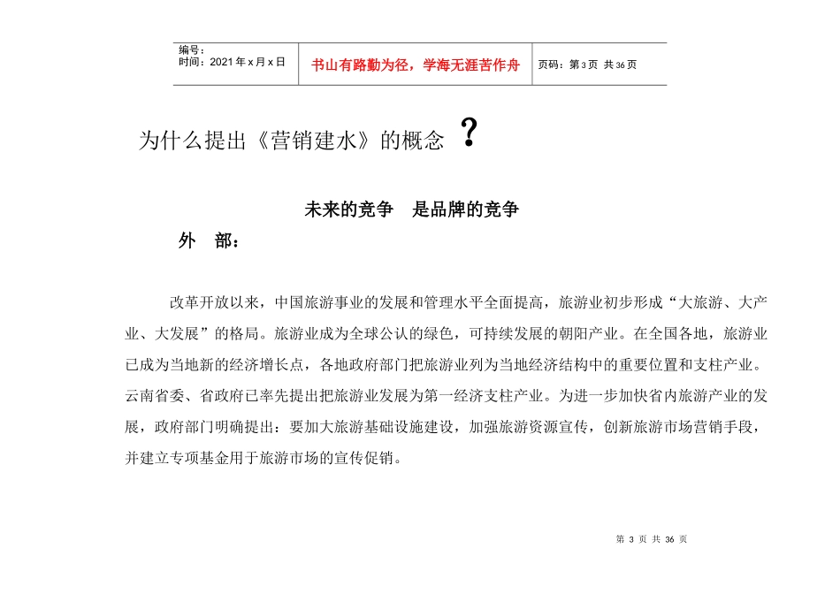 营销建水《品牌战略》规划_第3页