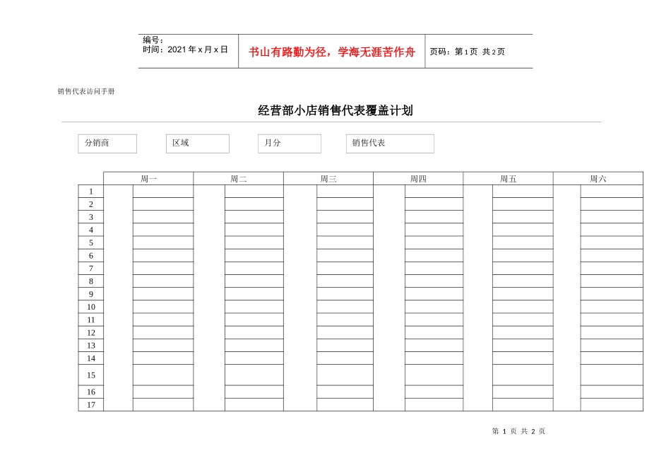 经营部小店销售代_第1页