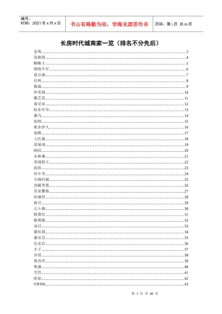 长房时代城人人乐超市品牌