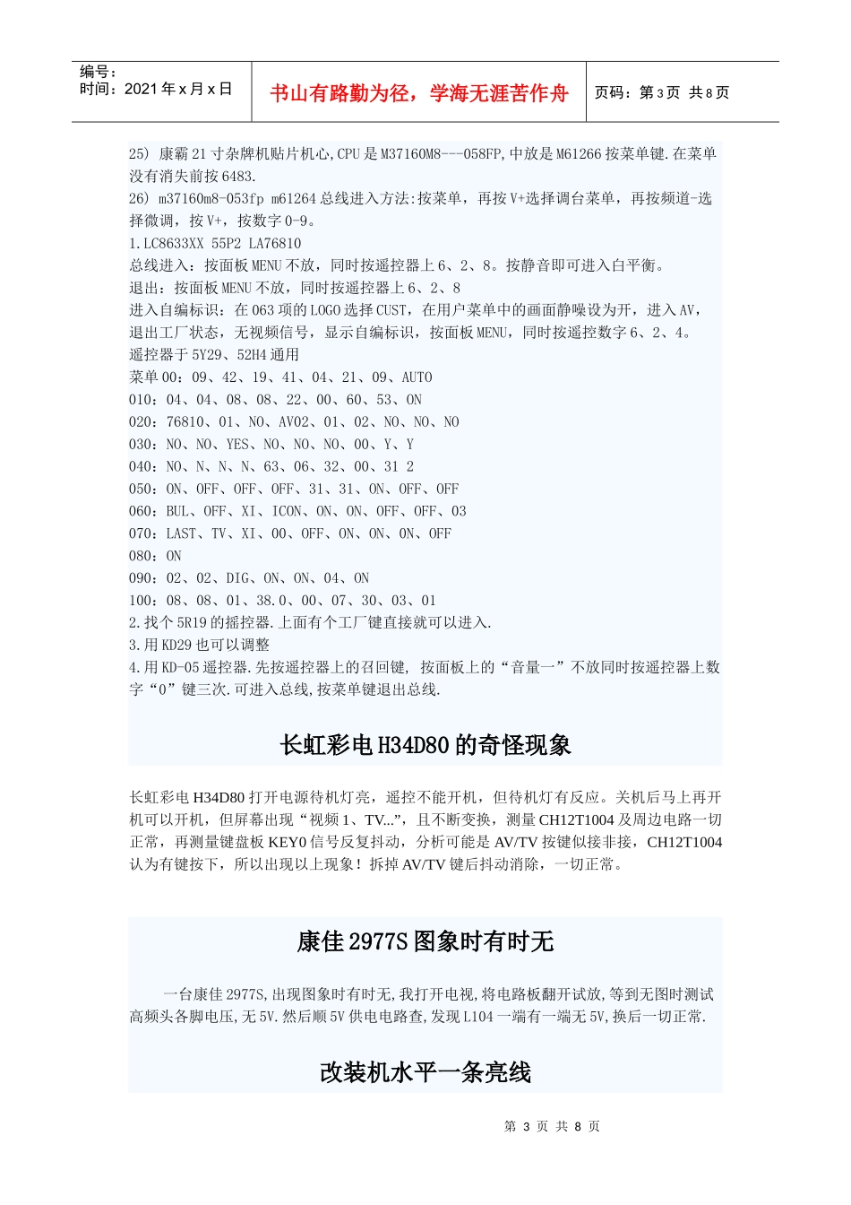 电视维修技术_第3页