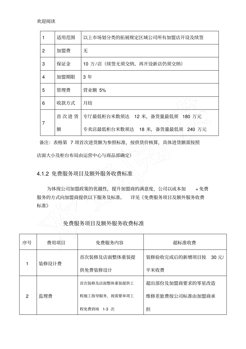 招商收费规范及招商流程管理规定_第2页