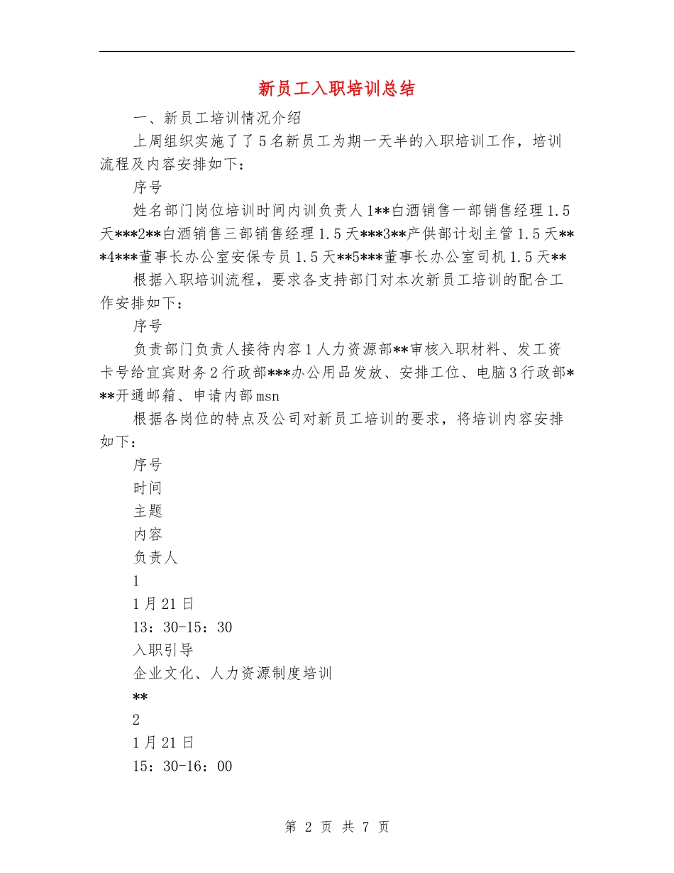 新员工入职培训总结_第2页