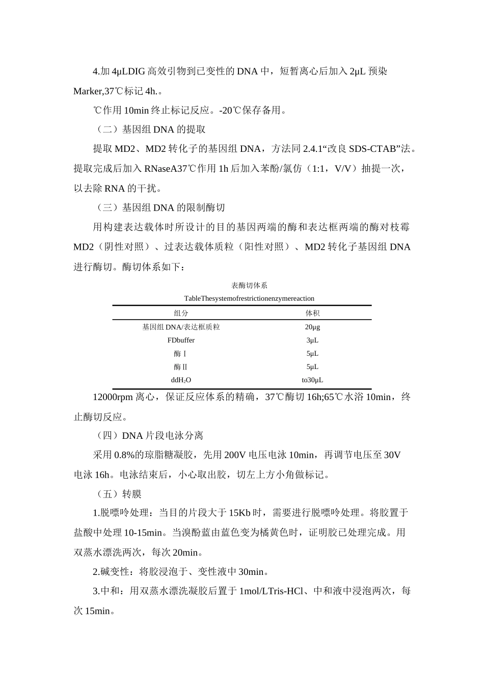 枝状枝孢霉MD紫杉醇合成相关候选基因A10182和A10251的超表达分析 _第3页