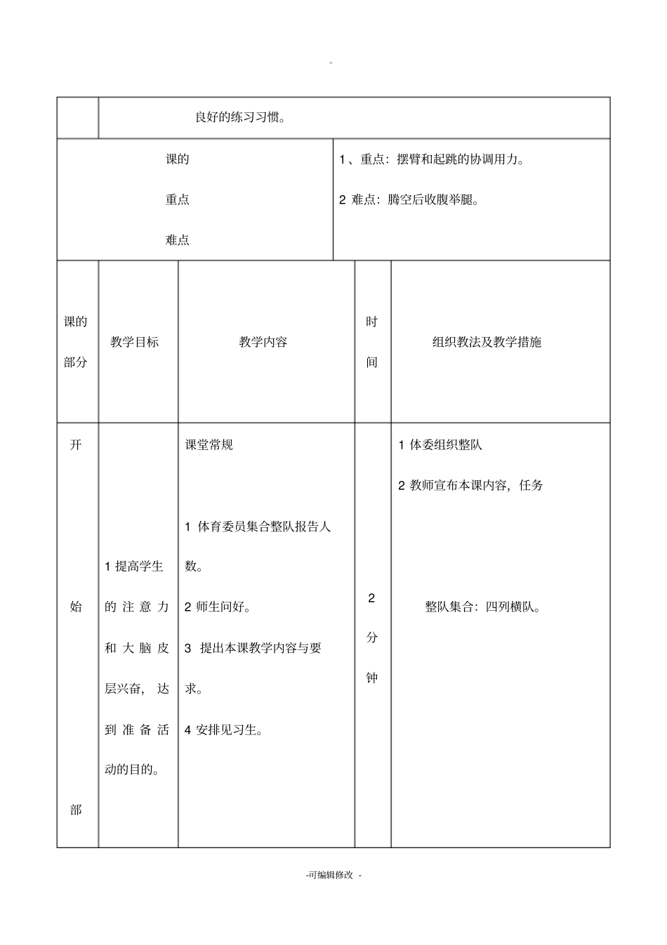 初三立定跳远教案6次课(完整)_第3页
