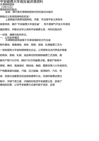 总局安全生产大检查汇报材料2010.05.21 