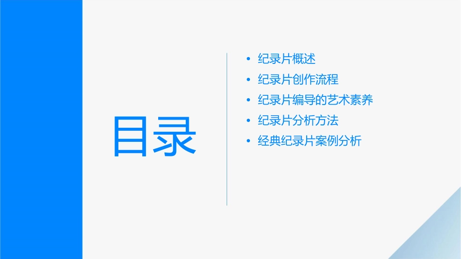 编导专业纪录片分析课件_第2页