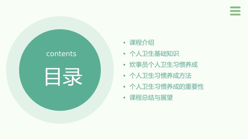 炊事员个人卫生习惯养成课件_第2页