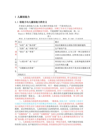 幼儿园手工活动对儿童创造力培养的研究 