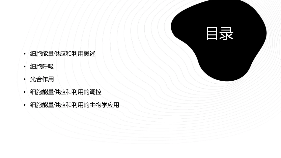 第五单元细胞的能量供应和利用课件_第2页