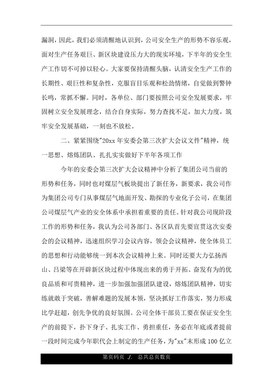 在公司安委会上的讲话.doc_第2页