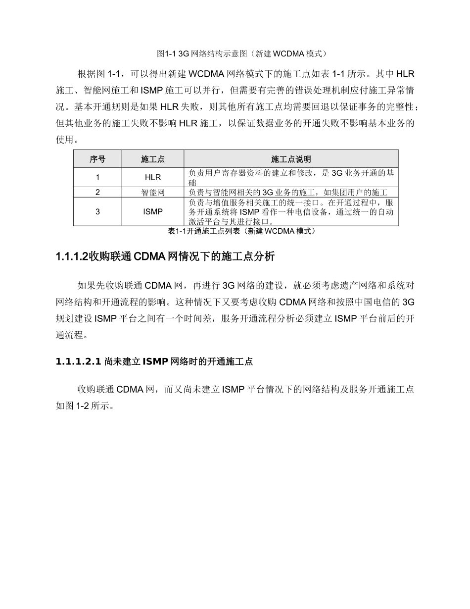 CTG-MBOSS OSS服务开通系统规范V21_总体分册_附录2对3G业务的支撑_第2页