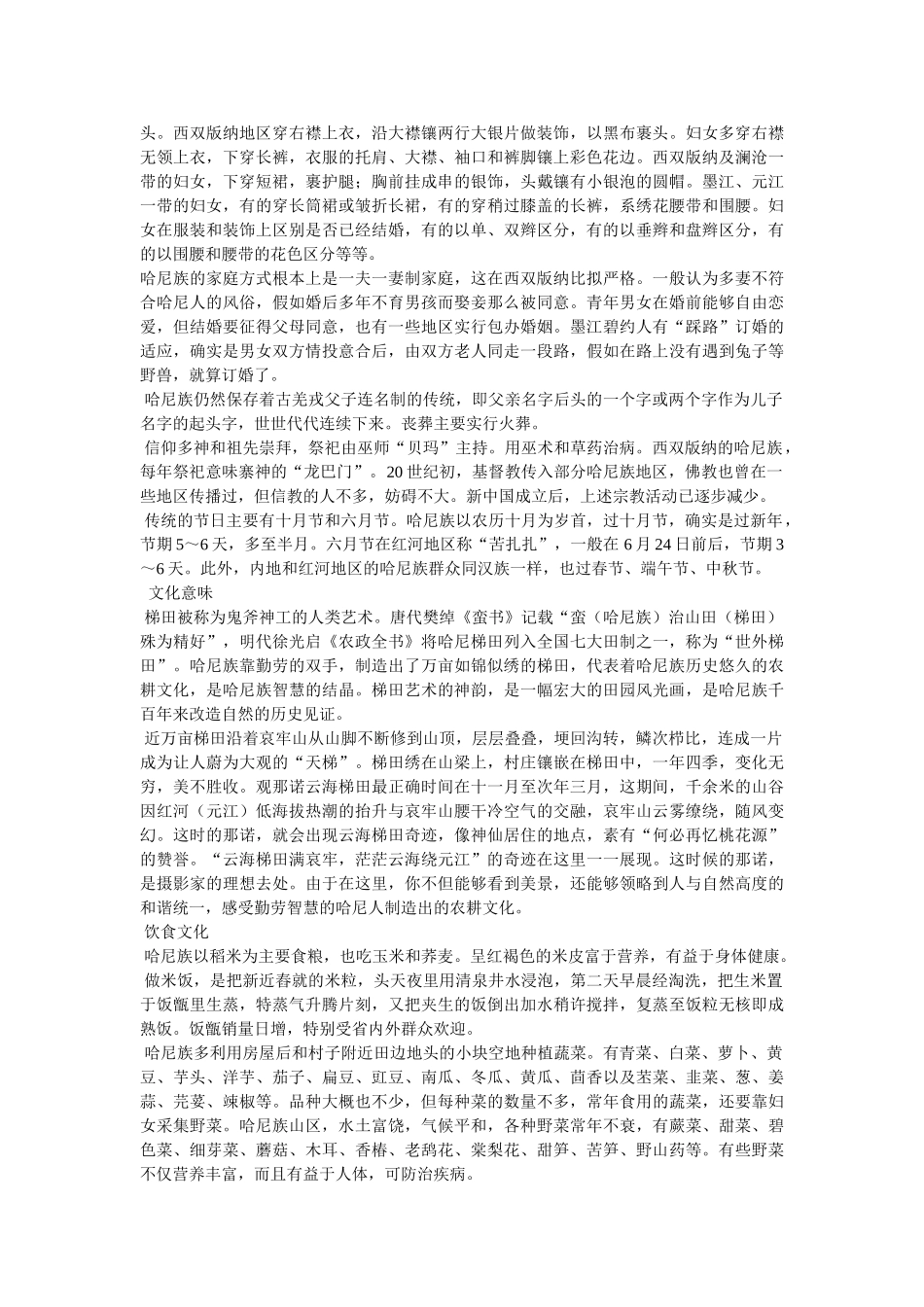 云南山谷名族文化 _第2页