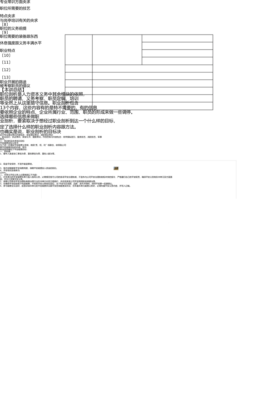职位分析的内容 _第3页
