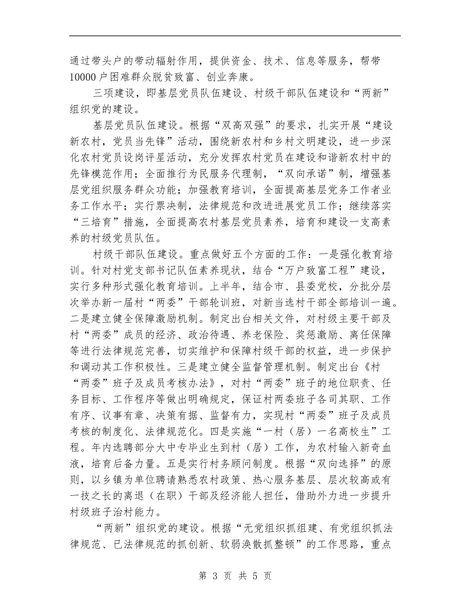 2024年农村组织建设工作计划范文_第3页