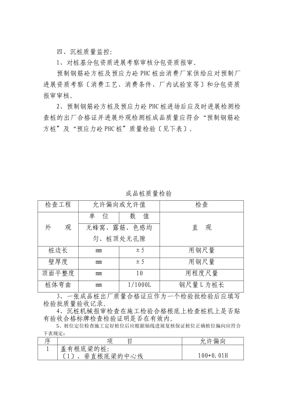 桩基子分部工程监理实施细则_第2页