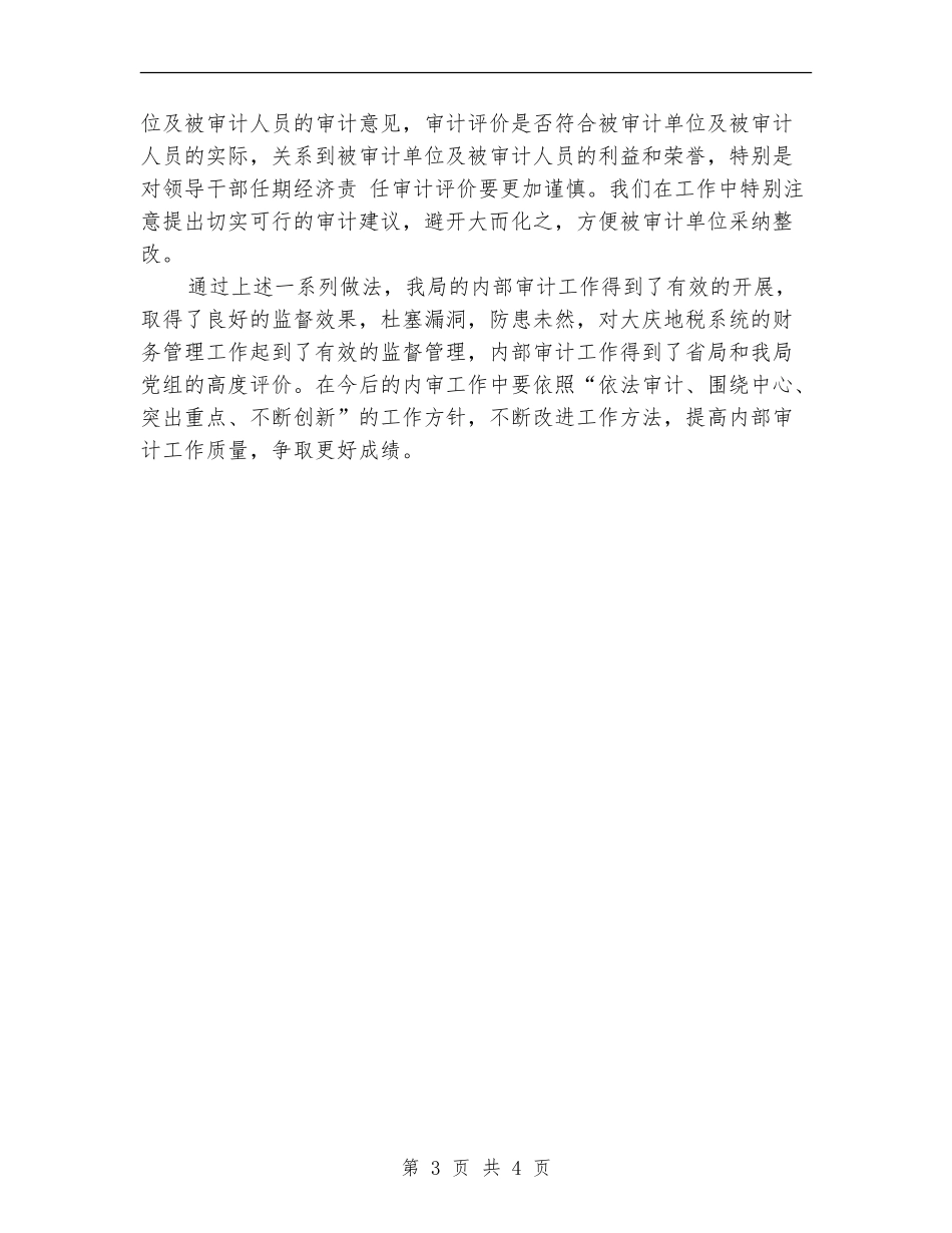 内部审计2024年度个人总结_第3页