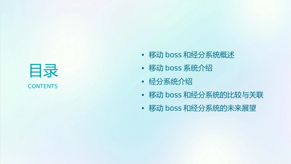 移动BOSS和经分系统介绍课件_第2页