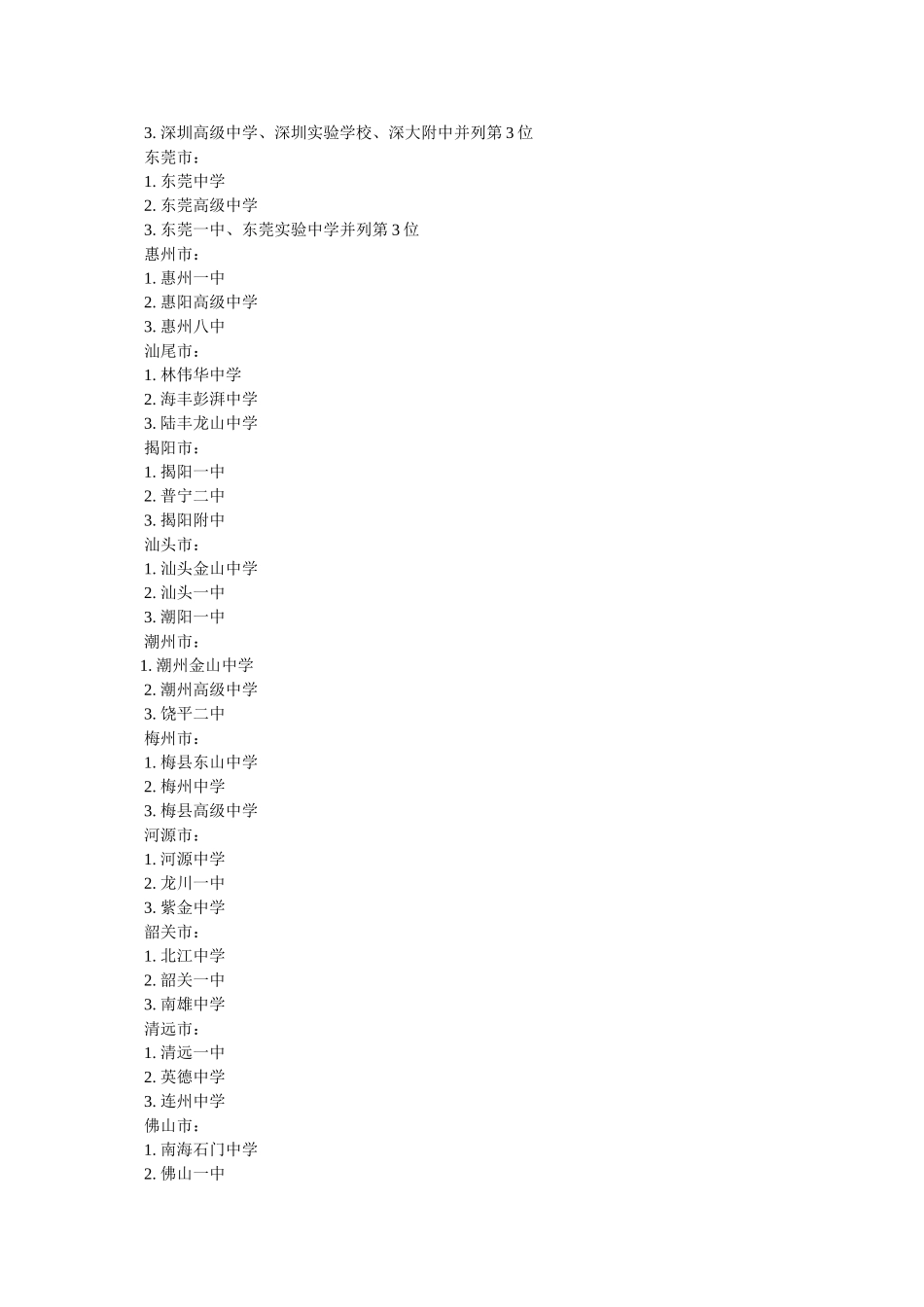 中山市高中排名参考 _第3页