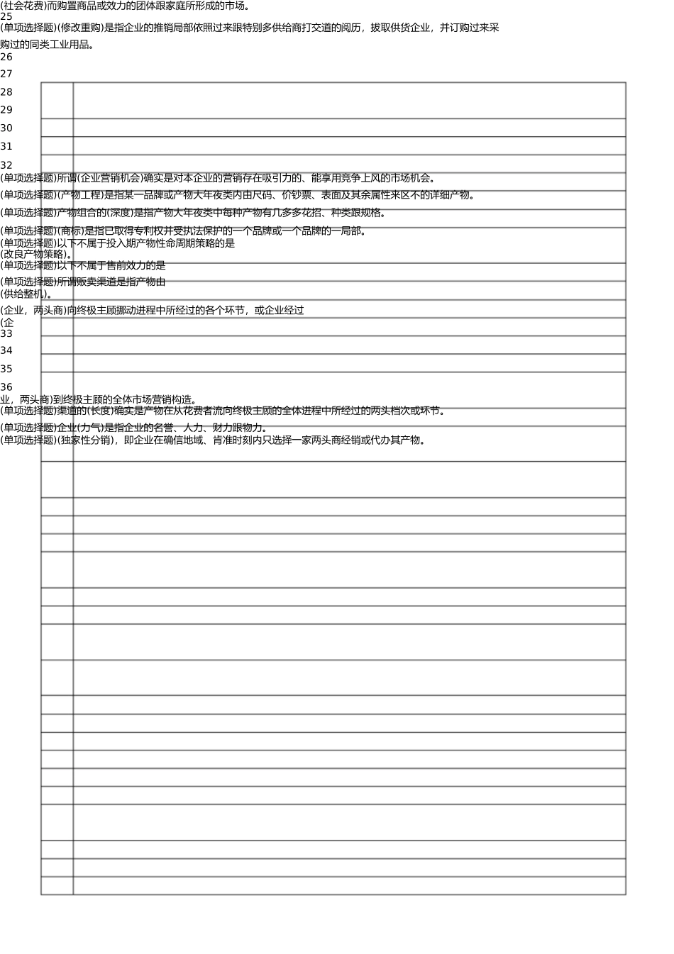 职业技能实训指导手册的五科试题 _第2页
