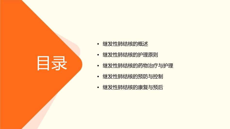 继发性肺结核的护理课件_第2页