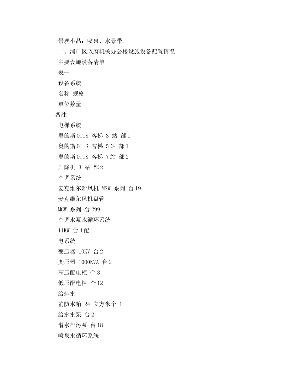 政府机关办公楼物业服务管理方案2 _第3页