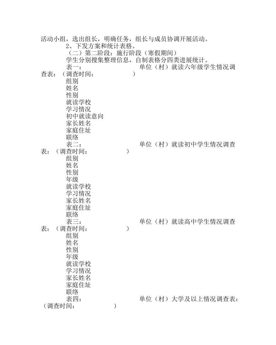 政教处范文“身边的榜样”综合实践活动方案 _第2页