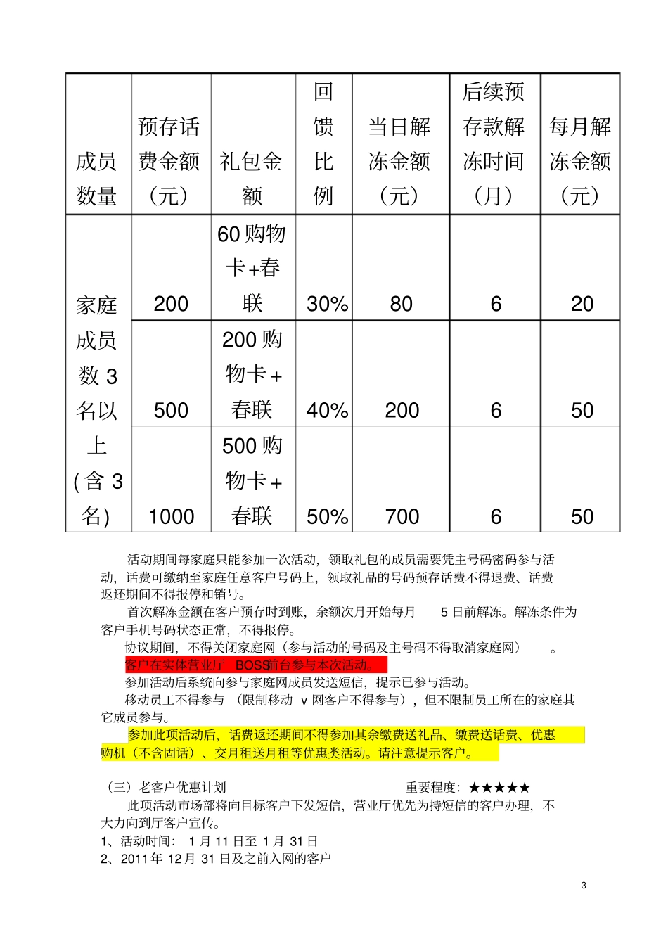 太原一季度营销活动方案(正式版)_第3页