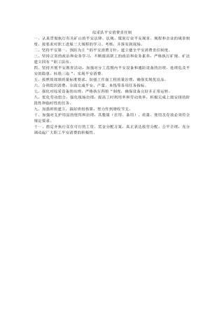 综采队ۥ安全生产责任制精选 