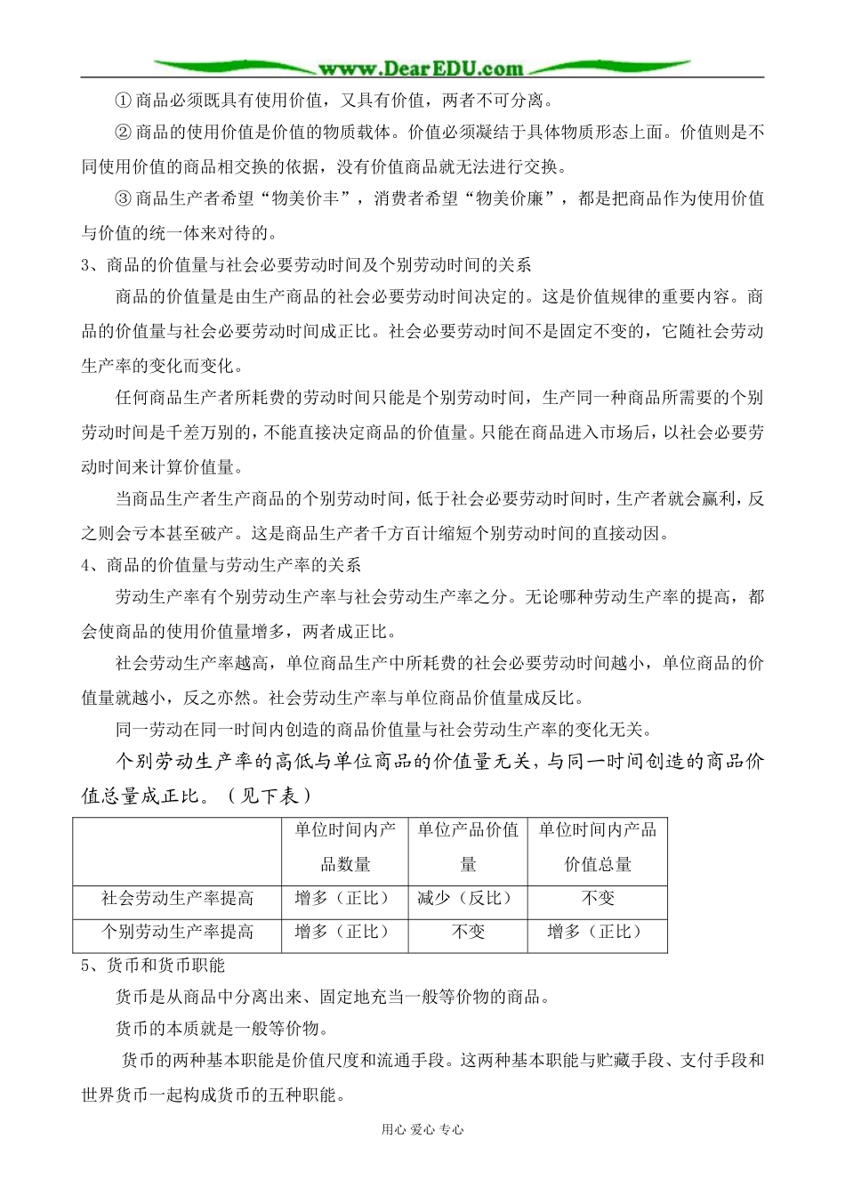 高一政治上册商品和商品经济_第2页