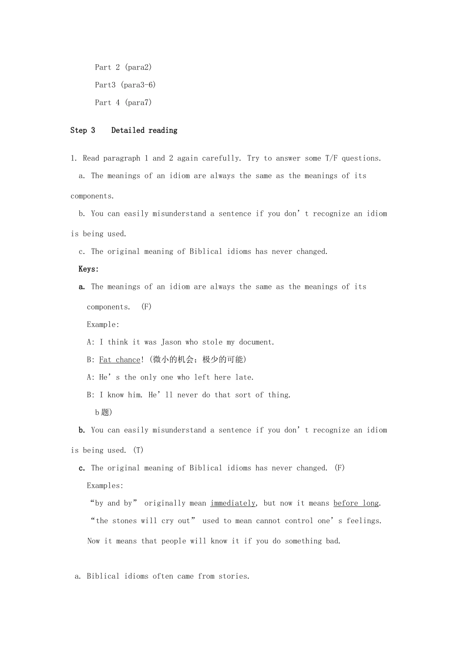 高中英语 Unit4 Behind beliefs Reading教案1 牛津译林版选修9-牛津版高三选修9英语教案_第3页
