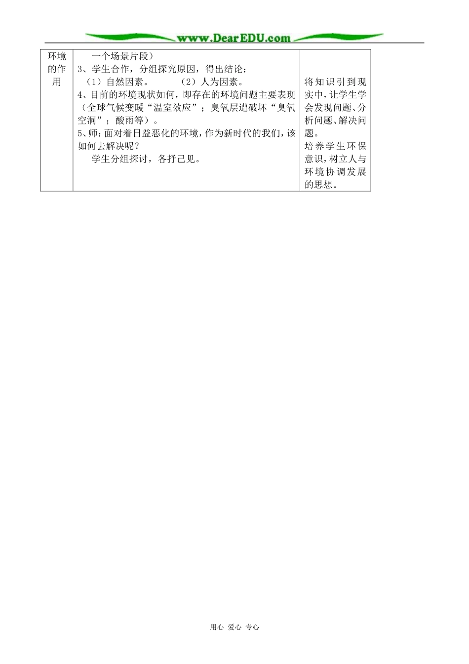 高中地理自然地理要素变化与环境变迁教案(1)湘教版 必修1_第3页
