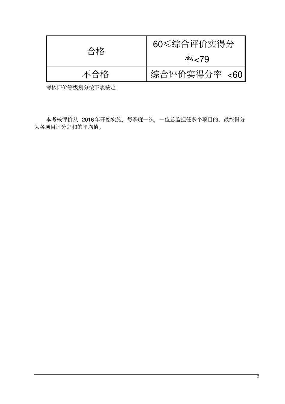 总监理工程师考核评价标准(修改版)_第3页