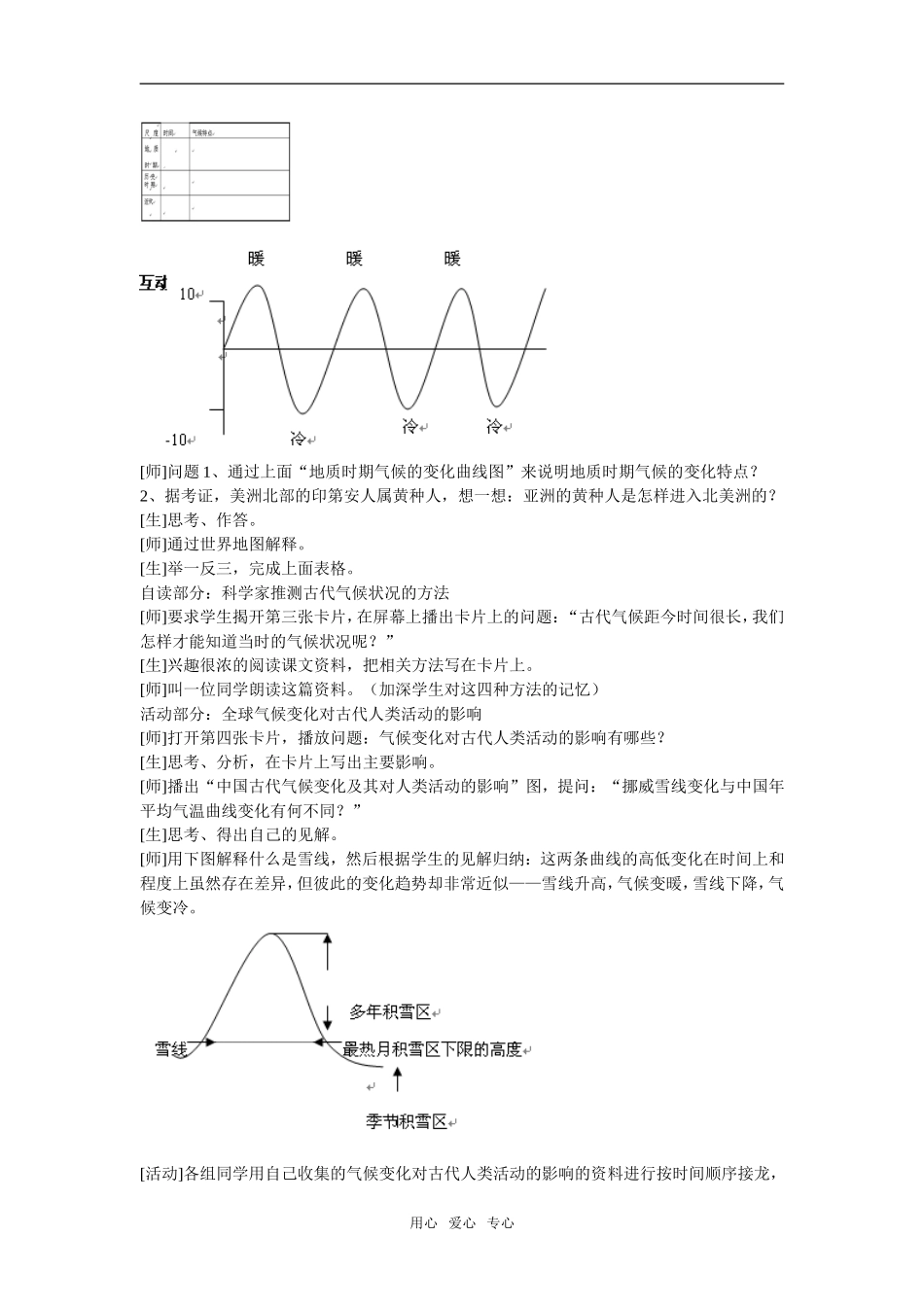 地理：4.2《全球气候变化对人类活动的影响》教案（湘教版必修1）_第2页