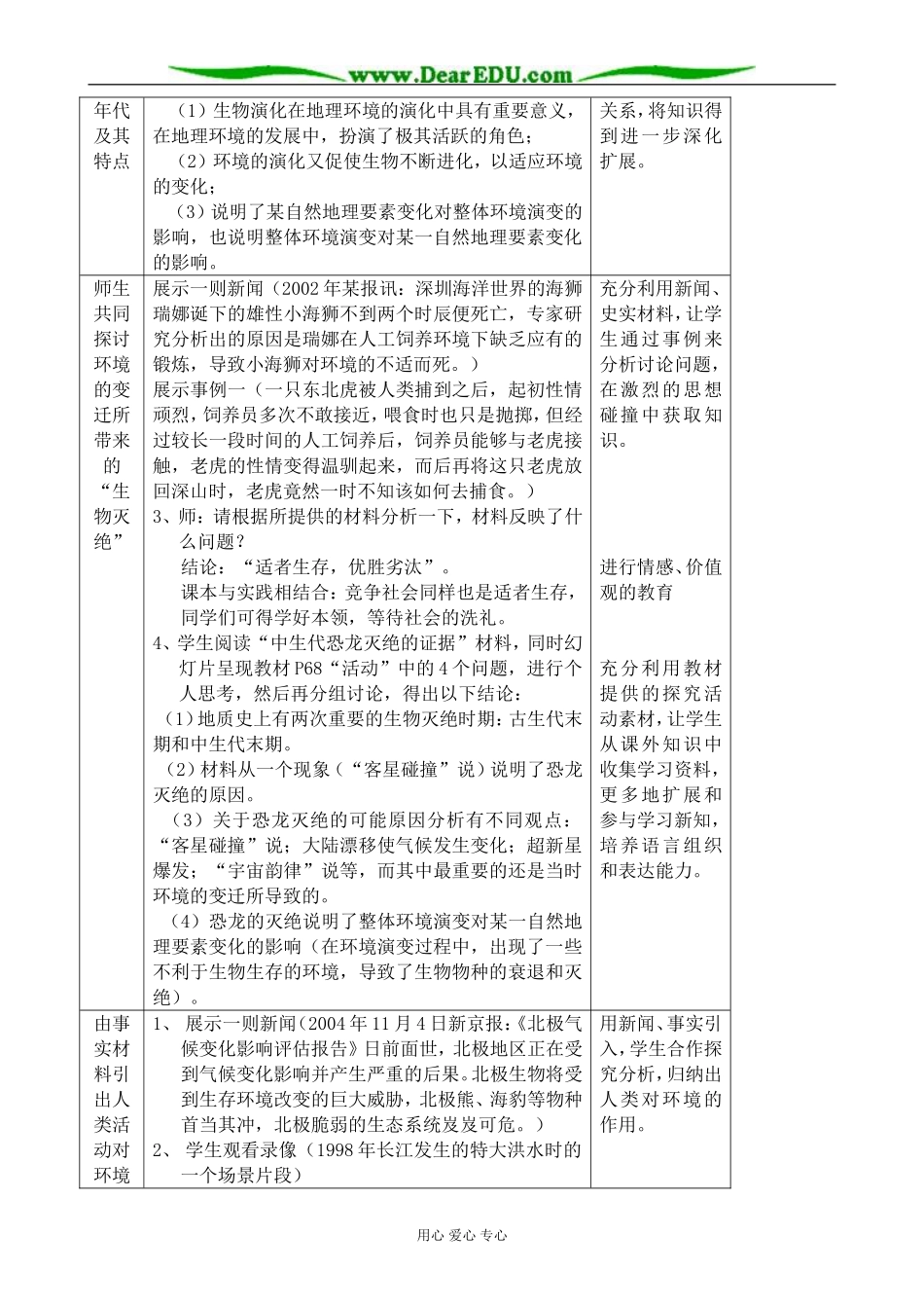 高中地理自然地理要素变化与环境变迁教案(2)湘教版 必修1_第2页