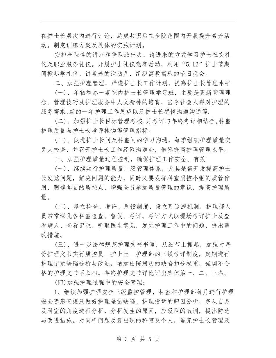 2024年护士工作规划范本_第3页