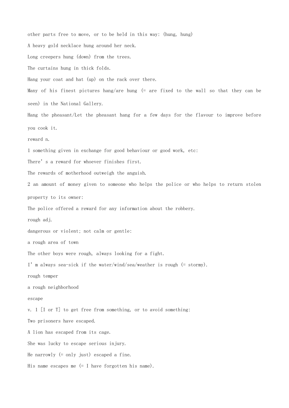 高中英语 Module 3 Literature-Section 3 Words and Expressions素材 外研版选修7_第3页