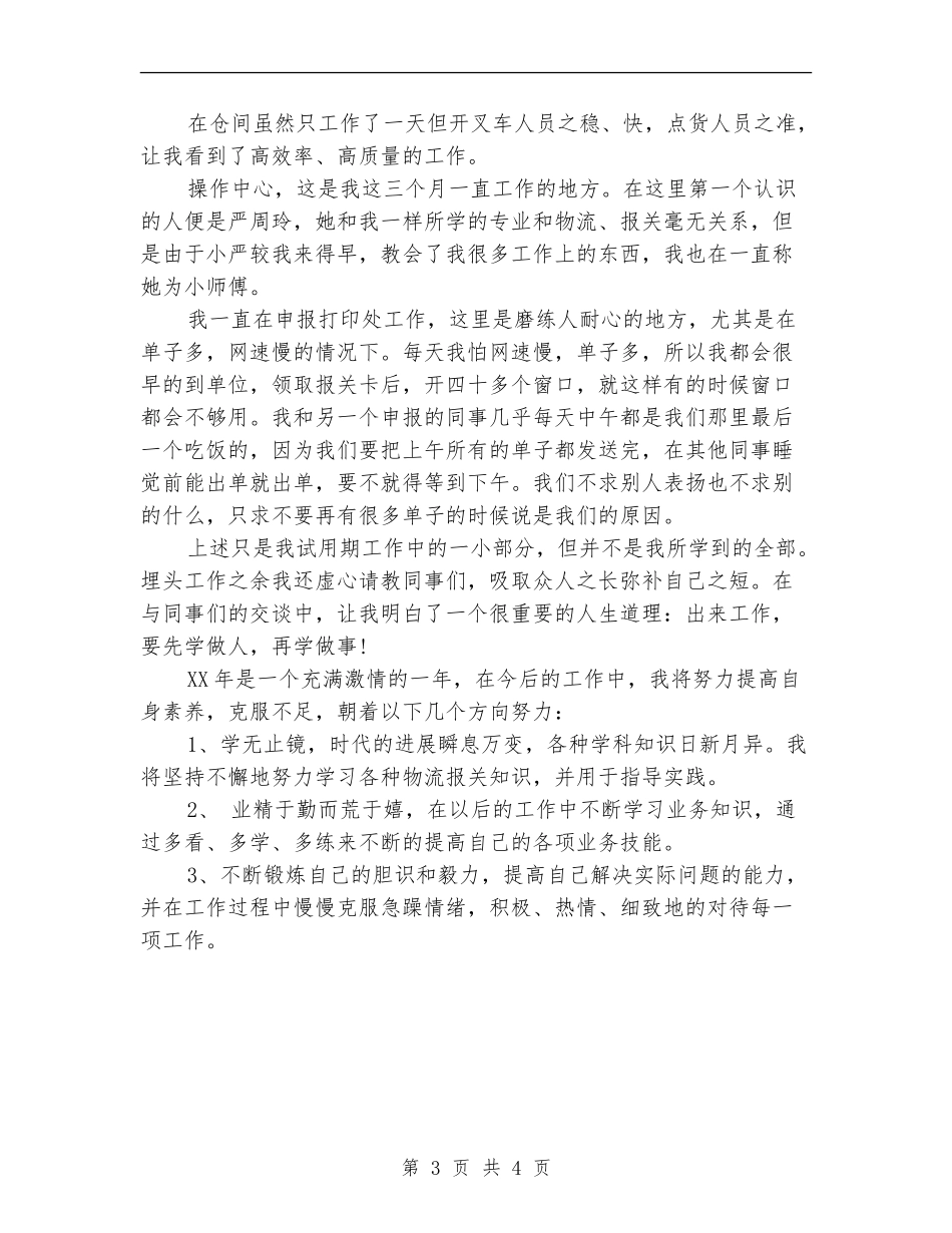 报社员工试用期工作总结最新_第3页