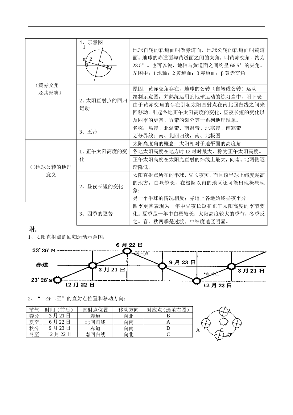 高中地理第1章  宇宙中的地球湘教版必修一_第3页
