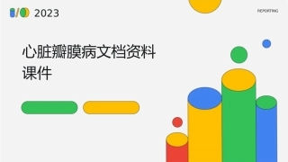 心脏瓣膜病文档资料课件