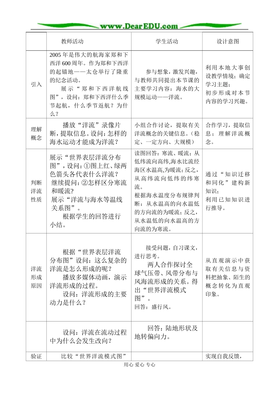 高中地理第三章第二节大规模的海水运动教案2新课标 人教版 必修1_第2页
