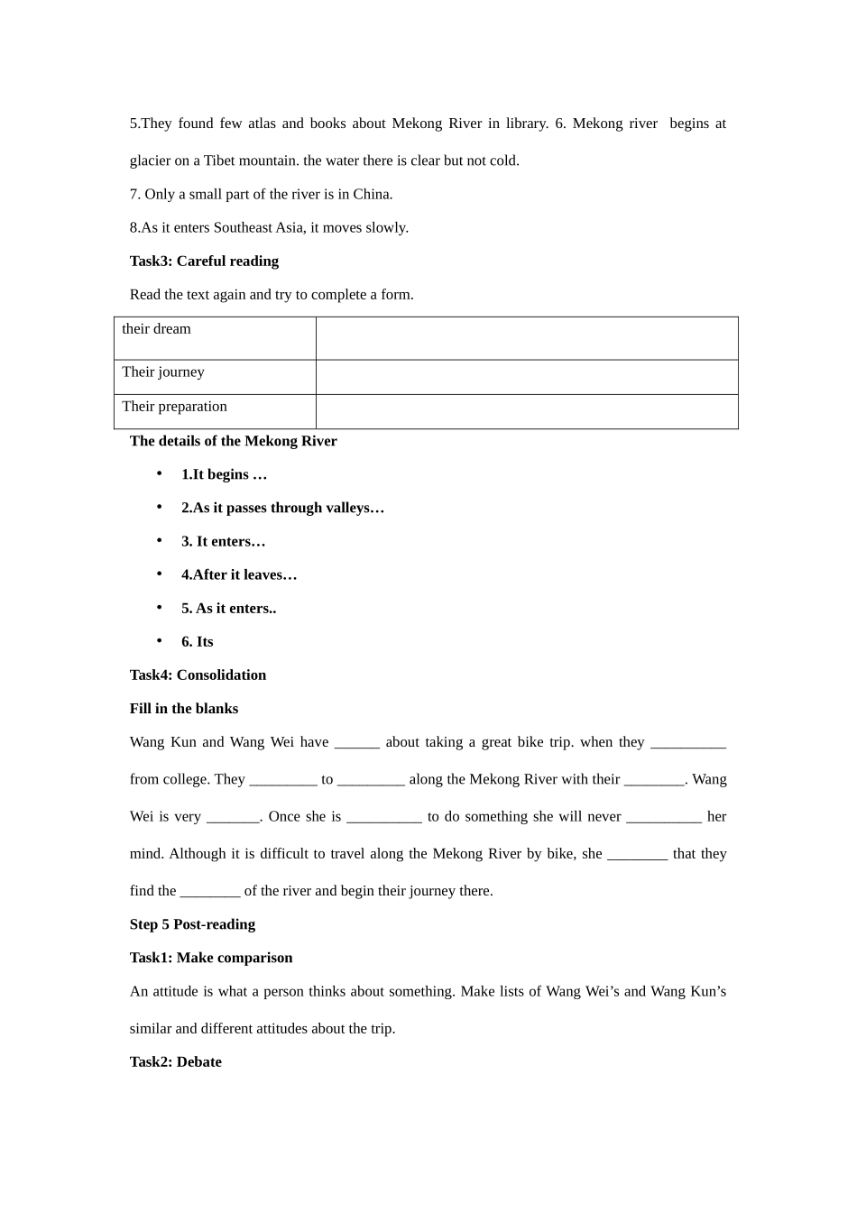 高中英语 Unit 3《Travel journal》教案 新人教必修1_第3页