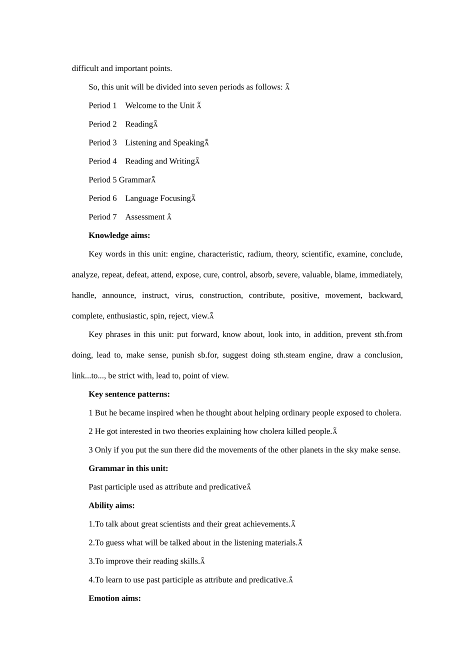 高中英语 Unit 1　Great scientists Period 1优秀教案 新人教版必修5_第2页