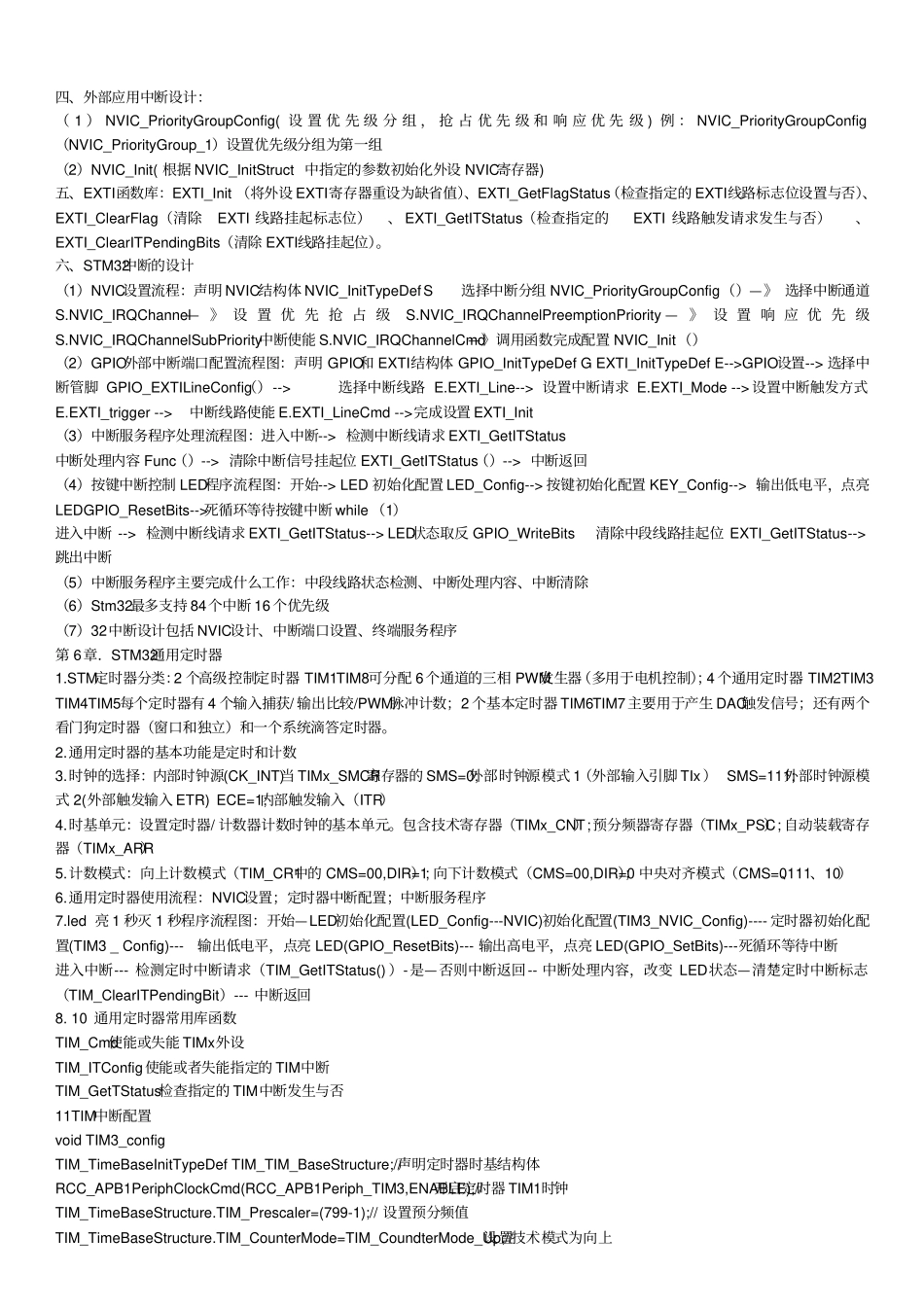 完整word版,stm32知识点最终版!_第3页