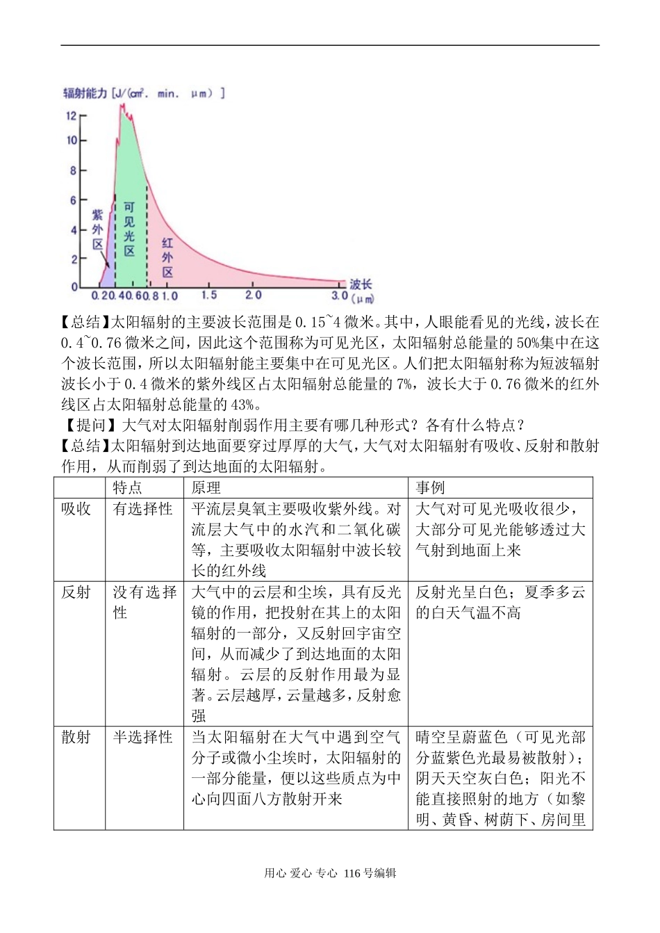 高中地理湘教版必修1大气环境_第3页