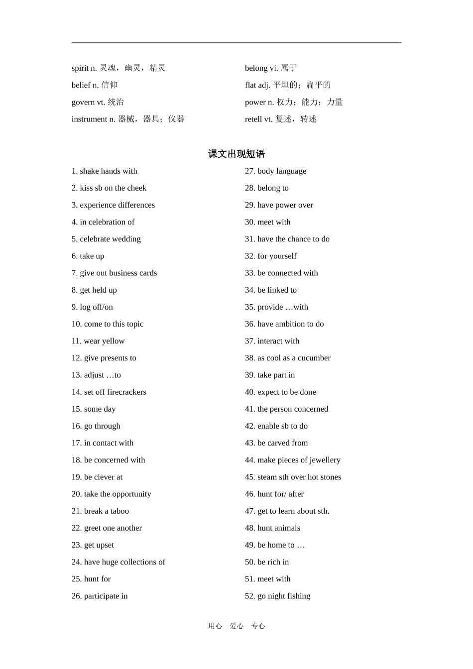 高三英语第一轮复习教案（模块六第三单元）_第2页