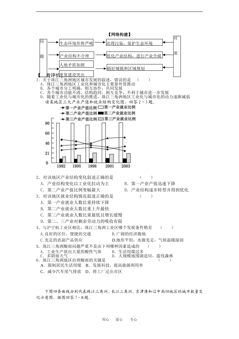 高中地理 经济发达地区的可持续发展教案鲁教版必修3_第3页