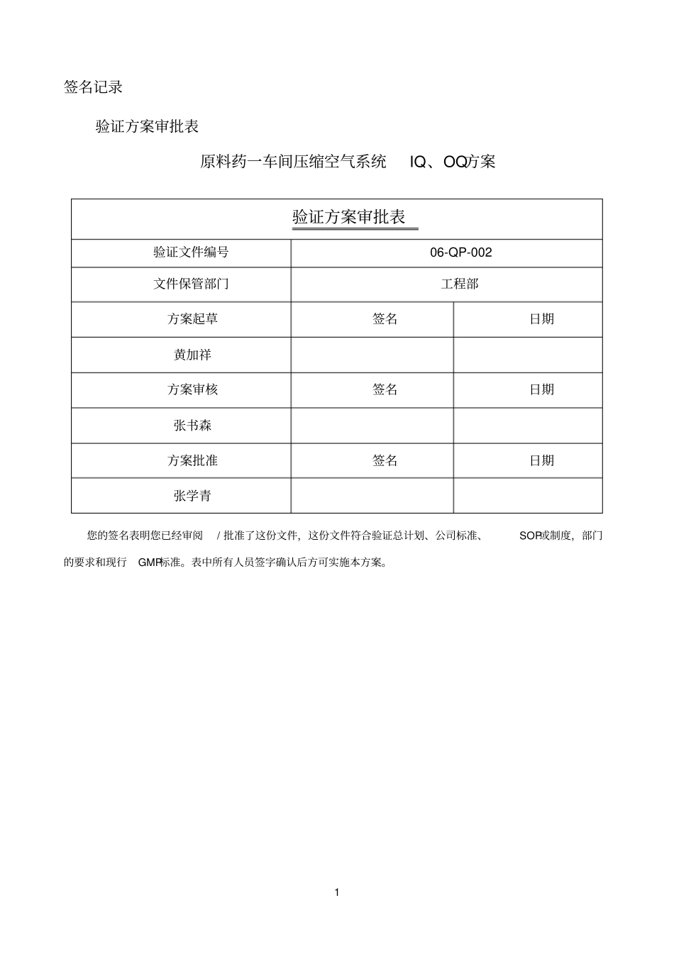 压缩空气系统IQOQ方案_第2页