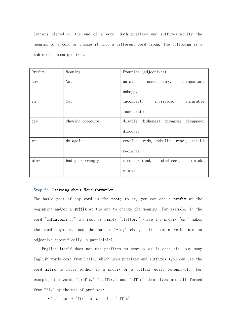 高中英语 Unit1 Word power教案 译林牛津版必修4_第2页